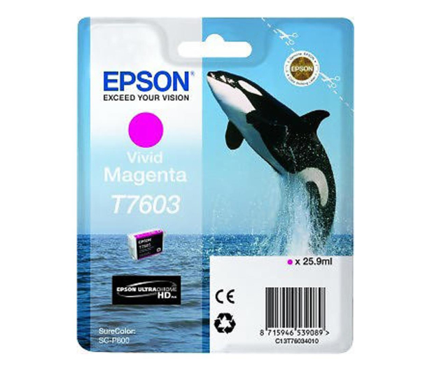 Epson T7603 vivid magenta 25,9ml 1400str. - 248063 - zdjęcie